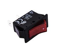 HQRP On Off Rosso Rocker Interruttore 2-Prong 16A 125V per Dewalt 5140069-87