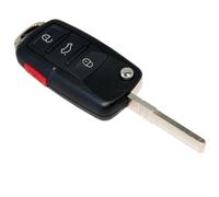 HQRP Pieghevole Flip Chiave Cover Remoto Custodia Per VW Jetta 2000-2008