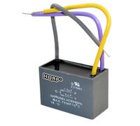 HQRP Ricambio Condensatore per Hampton Bay Soffitto Ventola 1.5uF + 3uF 3-Wire