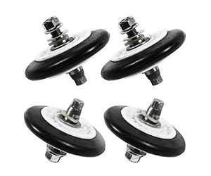 HQRP Rullo di supporto per tamburo compatibile con 4581EL2002H 4581EL2002C GE LG Kenmore AP5688895, 2701044, PS8260240 79661512210 79661522210 79661523210 7 7 7 96690 02000 79669272000 asciugatrice