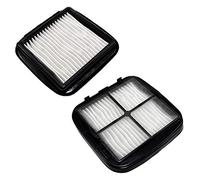 HQRP - Set di 2 filtri per montaggio funziona con Bissell Auto-Mate 35V4, Pet Hair 33A1 27K6, CleanView serie 47R5 Vacs, parti 2037416 203-7416 2031432 203-1432 97D5 sostituzione + sottobicchiere HQRP