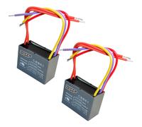 HQRP Soffitto Ventola Condensatore 5uF+6.5uF+6.5uF 5-Wire CBB61 Ricambio (1x O