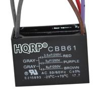 HQRP Soffitto Ventola Condensatore Motore CBB61 3.5uf+5uf+6uf 5-Wire