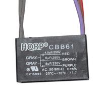 HQRP Soffitto Ventola Condensatore Motore CBB61 4.5uf+6uf+8uf 5-Wire