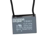 HQRP Soffitto Ventola Condensatore Motore CBB61 4uf 2-Wire