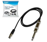 HQRP Strumento Cavo Per Shure Pgx-D Glx-D Qlx-D Ulx-D Digitale Wireless Systems
