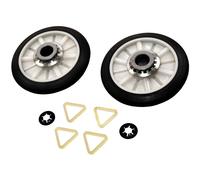 HQRP Tamburo Asciugatrice Supporto Kit Rullo Per Crosley Cedc Ceds Cedx Cgds