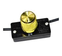 HQRP Universale Luce Lampada Hi-lo-Off Interruttore Con Manopola Rotante 125V 6A