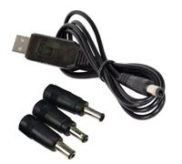 HQRP USB A Dc 12V Step-Up Cavo Per Seagate Serie HDD Esterno Filo Cavo