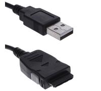 HQRP USB Sincronizzazione Dati Cavo per Samsung YP-E10 YP-Q1 YP-Q2 YP-S3 YP-S5