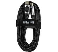 HQRP USB Tipo C A Veloce Cavo di Ricarica 100W 2m/198cm Nylon
