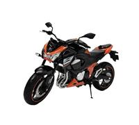 HQRTYBI 1/12 per Z800 6R Racing Cross-country modello di moto simulazione MetalStreet Collection Present(arancione)