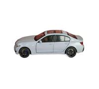 HQRTYBI 1:32 Per M320i Lega Modello Auto Girando Suono E Luce Serie 3 Sedan Regalo di Compleanno (Grigio)