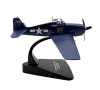 HQRTYBI 1/72 Per Hellcat F6F-5 Collezione di modelli di aeromobili in lega Simulazione Collezione Presentazione Presente