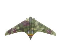 HQRTYBI 1/72 Per P0502 tedesco Ho229 Flying Wing Bomber Modello Collezione Prodotto Finito Modello Struttura Interna Display