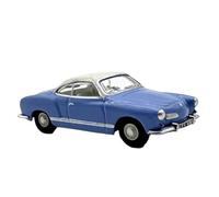 HQRTYBI 1:76 Per Lega Simulazione Modello Auto Classico Collezione Adulto Display Statico Presente (Blu)