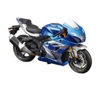 HQRTYBI Duke Factory Edition Statico Die Cast Veicoli 1:18 250 Modello Moto da Collezione (Blu)