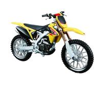 HQRTYBI Duke Factory Edition Statico Die Cast Veicoli 1:18 250 Modello Moto da Collezione (Giallo)