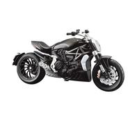 HQRTYBI Duke Factory Edition Statico Die Cast Veicoli 1:18 250 Modello Moto da Collezione (Nero)