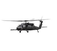 HQRTYBI Per: 1:72 1:48 elicottero armato militare da combattimento jet schiantato modello in lega da collezione regalo decorazione domestica (da 1 a 48)