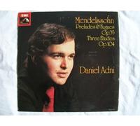 HQS 1394 DANIEL ADNI Mendelssohn Preludes & Fugues/Three Etudes LP