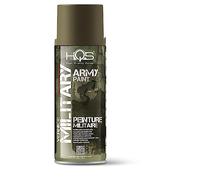 HQS Bomboletta di Vernice Opaca Spray 400ml Army Camouflage Military Militare (Verde Canna)