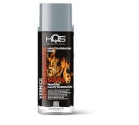 HQS Bomboletta di Vernice Spray 400 ml Resistente alle Alte Temperature (Alluminio Opaco)