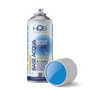 HQS Bomboletta di Vernice Spray 400ml Base Acqua Colori Ral (Ral 5015 Blu Cielo)