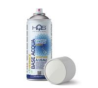 HQS Bomboletta di Vernice Spray 400ml Base Acqua Colori Ral (Ral 7035 Grigio Chiaro)