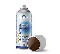 HQS Bomboletta di Vernice Spray 400ml Base Acqua Colori Ral (Ral 8017 Marrone Cioccolato)