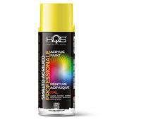 HQS Bomboletta di Vernice Spray Acrilica Colori Ral (Ral 1018 Giallo Zinco)