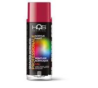HQS Bomboletta di Vernice Spray Acrilica Colori Ral (Ral 3027 Rosso Lampone)
