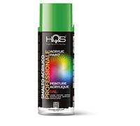 HQS Bomboletta di Vernice Spray Acrilica Colori Ral (Ral 6018 Verde Giallo)