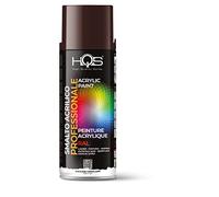 HQS Bomboletta di Vernice Spray Acrilica Colori Ral (Ral 8017 Marrone Cioccolato)