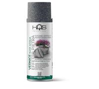 HQS Bomboletta Spray di Vernice Effetto Pietra 400ml (Grigio Scuro)