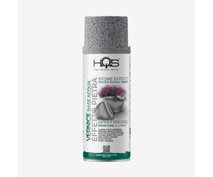 HQS COLORS VERNICE SPRAY EFFETTO PIETRA GRIGIO MEDIO 400 ML