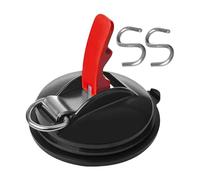 Hqunjikp Appendini a resistenti, resistenti e resistenti, con ventose per legare senza fori, per cucina, bagno, bagno, viaggio, campeggio, viaggi su strada