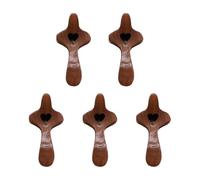 Hqunjikp Fidget Cross | Dita Stress Religioso Gadget in Legno | 5 Pezzi Cristiano Pasqua Aggrappato Pregare Fidget per te stesso Amici di Famiglia