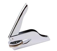 Hqunjikp in metallo per libri e biblioteche, in rilievo, per diari fai da te, sigilli personali per libri, biglietti da visita, carta, sigillo