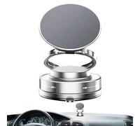 Hqunjikp Supporto magnetico per telefono da auto, supporto per telefono cellulare per cruscotto, supporto per console centrale, supporto girevole per smartphone per veicoli