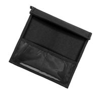 HQWCFF Faraday Borsa Faraday nera borse per laptop e tablet blocco di disturbo del segnale, borse Faraday per telefoni, borse Faraday a prova di EMP (colore: nero, dimensioni: 25 x 28 cm), Nero ,
