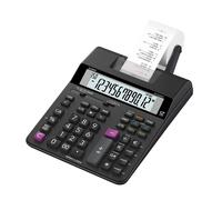HR 200RCE Calcolatrice per la stampa Display LCD a 12 cifre Nero