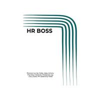 HR BOSS: Journal, Notes, Ideas, Actions, Priorities, Checklists, Milestones, Log | Daily Goals, HR-Leadership Notes, To-Do List & Workflow Tool - ... & Organizational-Leadership Teams