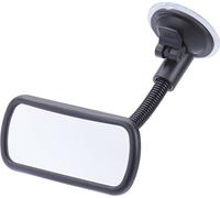 HR-imotion - Specchietto interno con supporto a collo flessibile, convesso, retrovisore, Made in Germany, montaggio rapido, 10410401