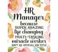 HR Manager Gifts: Funny Thank You Appreciation Present for Women Friends, Family or Coworkers