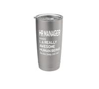 HR Risorse umane Definizione Funny Benefits Policy Bicchiere termico in acciaio inox doppia parete