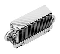 HR10 2280 SSD Cooler,Raffreddamento SSD 2280,Dissipatore di calore a doppia faccia,4 tubi di calore, con cuscino termico in silicone per PC e computer 2280 SSD,Raffreddatore SSD ad alte prestazioni