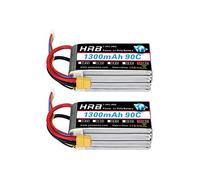 HRB 2 PZ 6S 22.2 V 1300 mAh 90C XT60 Lipo Batteria di Ricambio per 450 Classe Elicotteri Aerei Auto Camion Buggy Truggy Droni Multicopter