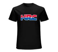 HRC Logo Tshirt Cotton Tshirt Men Summer Fashion T-Shirt Summer Brand Teeshirt Male Top Tees Black S