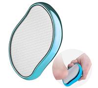 HREDZEO Nano Glass Lime à Pied 2 en 1 en Nano-verre et Anti-callosités Nano verre pour de meilleurs résultats Bleu